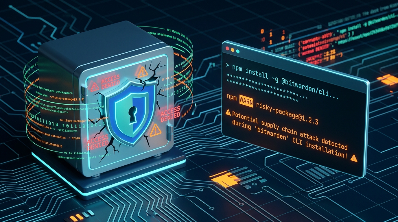 Bitwarden CLI bị tấn công chuỗi cung ứng