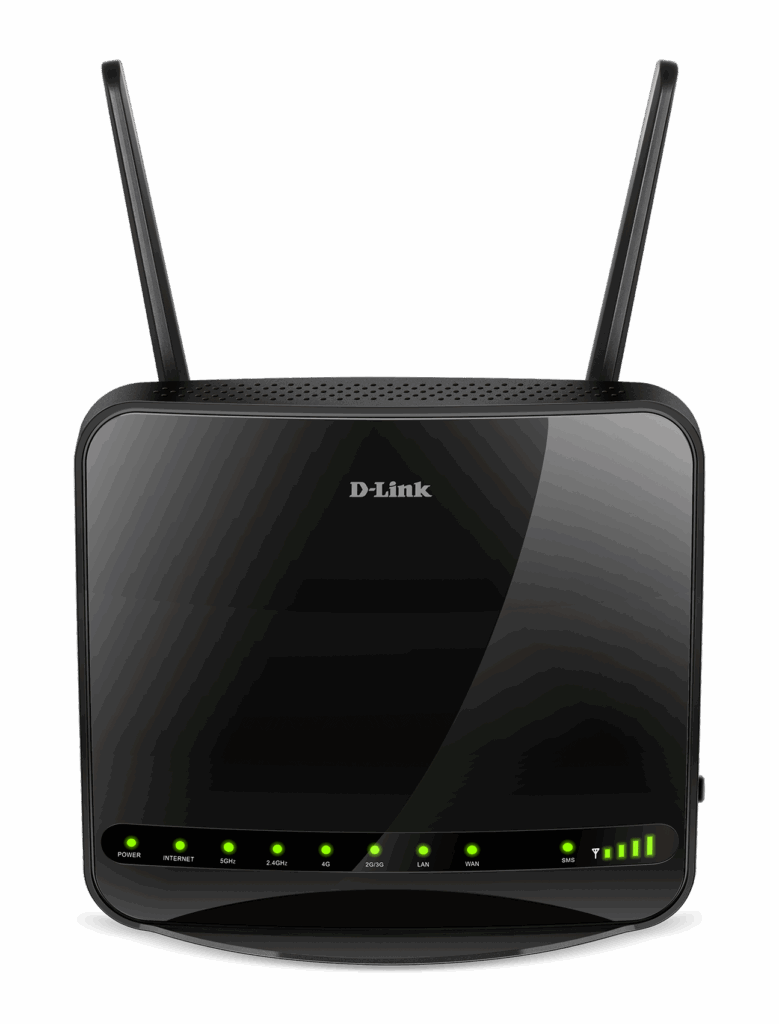 Router D-Link minh họa cho botnet AryStinger