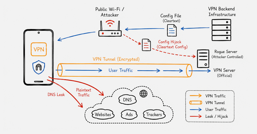 Ảnh minh họa nghiên cứu bảo mật ứng dụng VPN Android