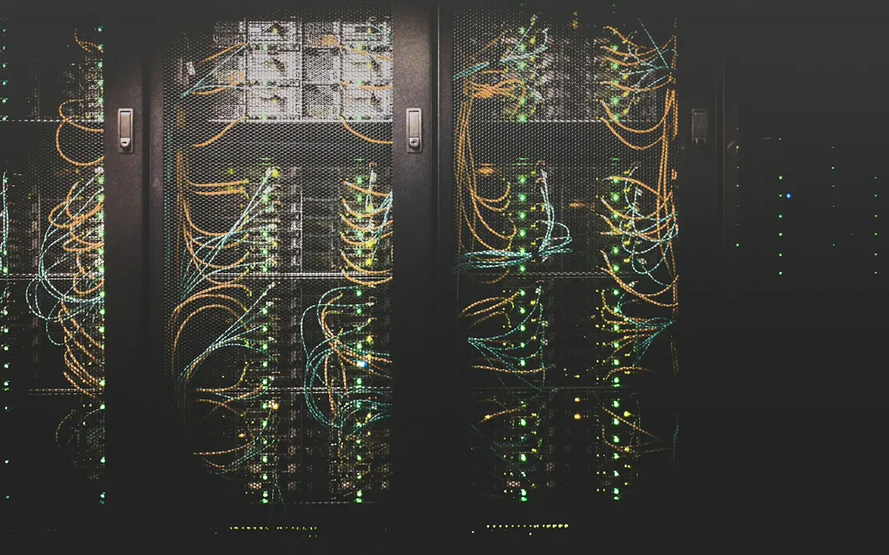 Data center illustrating self-managed Kiteworks systems