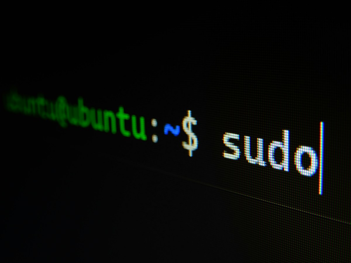Linux administrator checking and updating a server