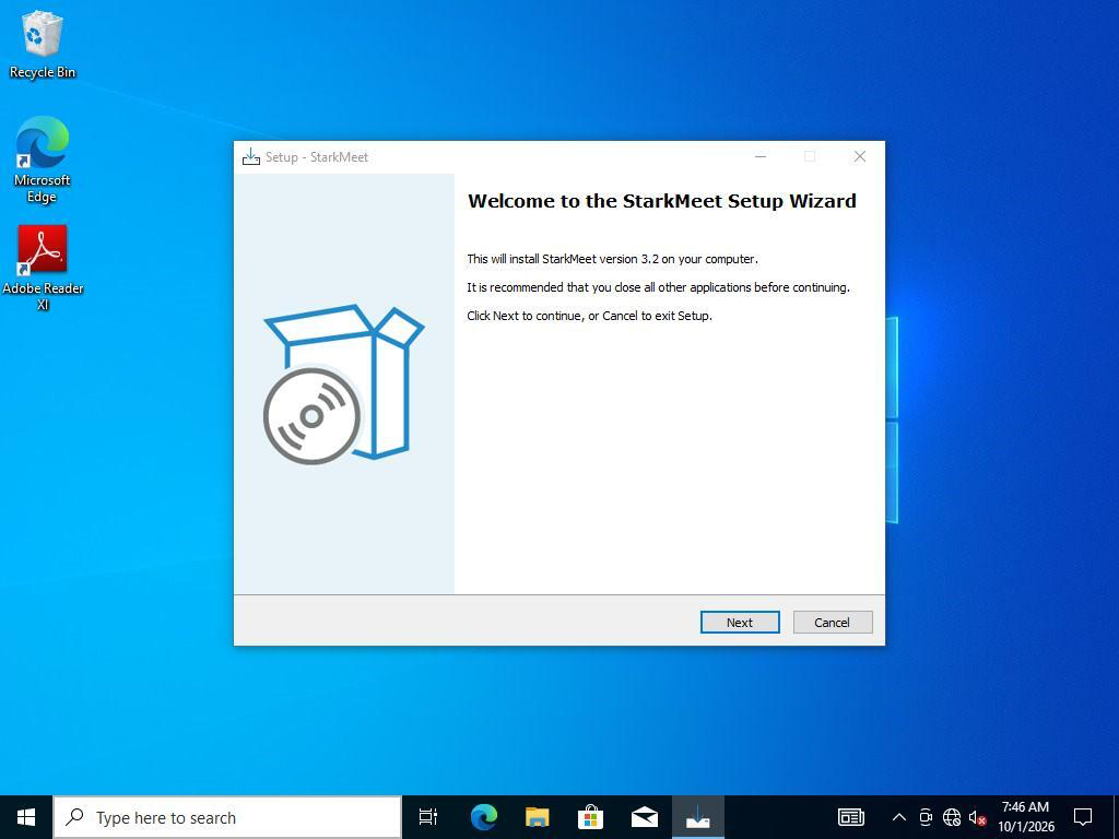 DarkBlinders fake StarkMeet meeting-app installer