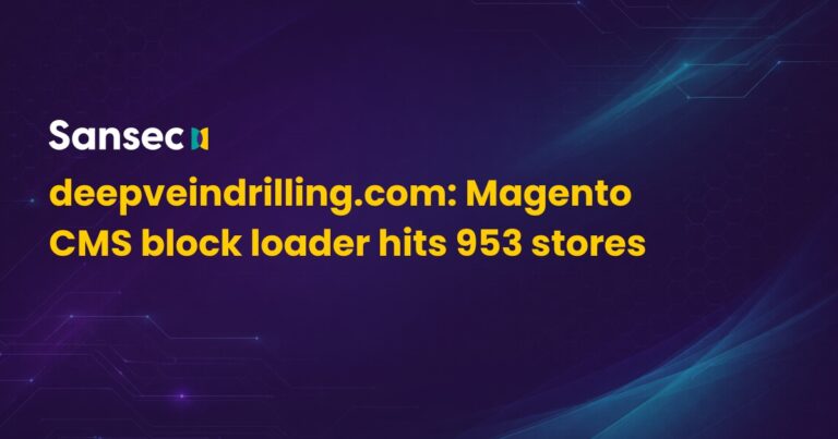 deepveindrilling JavaScript loader ảnh hưởng 953 cửa hàng Magento
