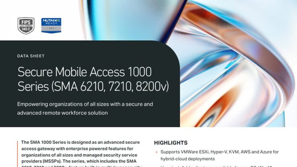 Cảnh báo CVE-2026-102255 trên SonicWall SMA 1000
